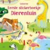 Uitgeverij Usborne Eerste Stickerboekje Dierentuin -Speelgoeds Korting Winkel image 3976