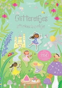 Uitgeverij Usborne Stickerboekje Glitterelfjes -Speelgoeds Korting Winkel image 3983
