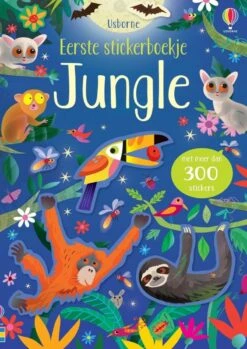 Uitgeverij Usborne Eerste Stickerboekje Jungle