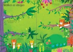 Uitgeverij Usborne Eerste Stickerboekje Jungle -Speelgoeds Korting Winkel image 3986