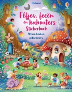 Uitgeverij Usborne Stickerboek Elfjes, Feeën En Kabouters