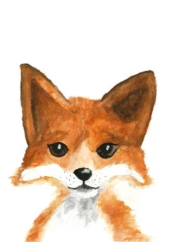 Fritsy Postkaart Vos