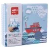 APLI Stickerkaarten Boten 8 Stuks 1 APLI Stickerkaarten Boten 8 Stuks -Speelgoeds Korting Winkel image 4026
