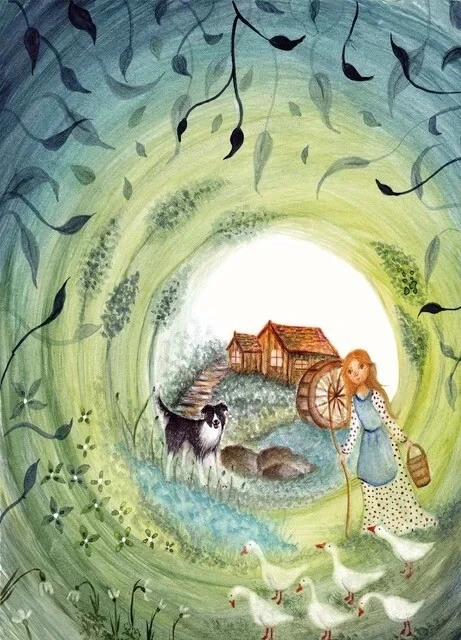 Bijdehansje Postkaart Goose 3 Bijdehansje Postkaart Goose