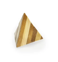 Eureka 3D Bamboo Puzzle Pyramid