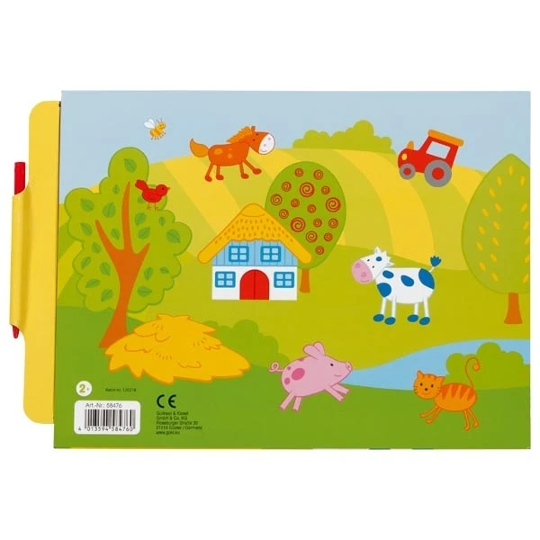 GOKI Magisch Tekenbord 4 GOKI Magisch Tekenbord - Afbeelding 2