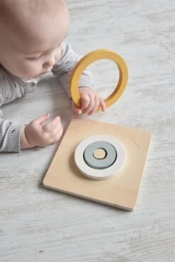 Pellianni Puzzel My First Puzzle Oker Hout -Speelgoeds Korting Winkel image 4252