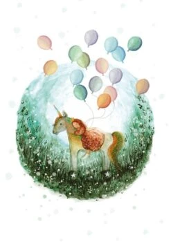 Bijdehansje Postkaart Hip Hip Hooray