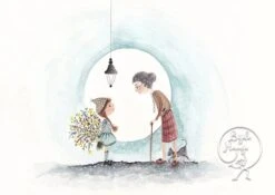 Bijdehansje Postkaart Granny