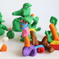 Primo Kneedklei 10 Kleuren In Opbergdoos -Speelgoeds Korting Winkel image 4417