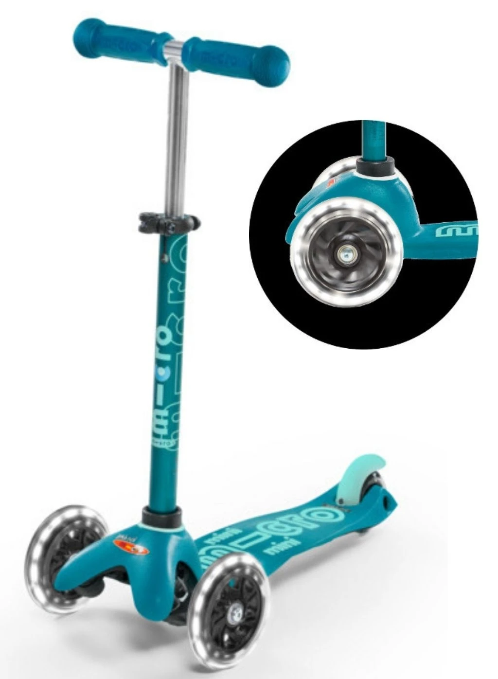 Micro Step Mini Micro Step Deluxe Aqua Led 3 Micro Step Mini Micro Step Deluxe Aqua Led