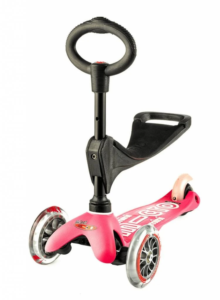 Micro Step Mini Micro Step 3in1 Deluxe Roze 6 Micro Step Mini Micro Step 3in1 Deluxe Roze - Afbeelding 4