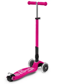 Micro Step Maxi Micro Step Deluxe Inklapbaar Neon Roze Led -Speelgoeds Korting Winkel image 531