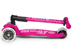 Micro Step Maxi Micro Step Deluxe Inklapbaar Neon Roze Led -Speelgoeds Korting Winkel image 535