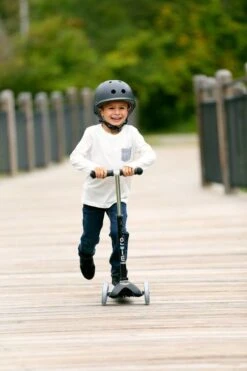 Micro Step Mini Micro Step Deluxe Zwart Led -Speelgoeds Korting Winkel image 612