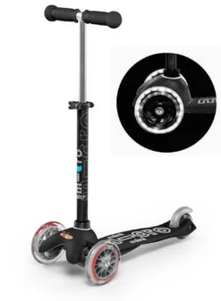 Micro Step Mini Micro Step Deluxe Zwart Led -Speelgoeds Korting Winkel image 615