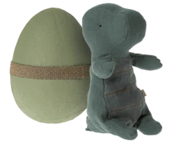 Maileg Gantosaurus In Ei Small Dark Petrol