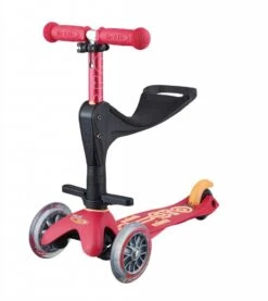 Micro Step Mini Micro Step 3in1 Deluxe Robijnroze -Speelgoeds Korting Winkel image 705