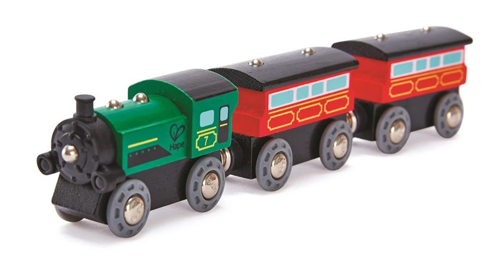 Hape Stoomtrein Met Wagons 3 Hape Stoomtrein Met Wagons