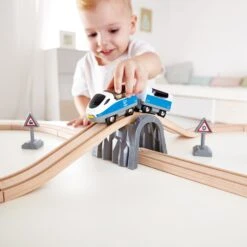 Hape Treinset Safety Set Met Achtvormig Spoor -Speelgoeds Korting Winkel image 945