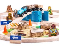 Bigjigs Houten Trein Construction Set 50-delig -Speelgoeds Korting Winkel image 953