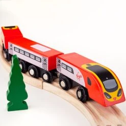 Bigjigs Virgin Trein Pendolino -Speelgoeds Korting Winkel image 974