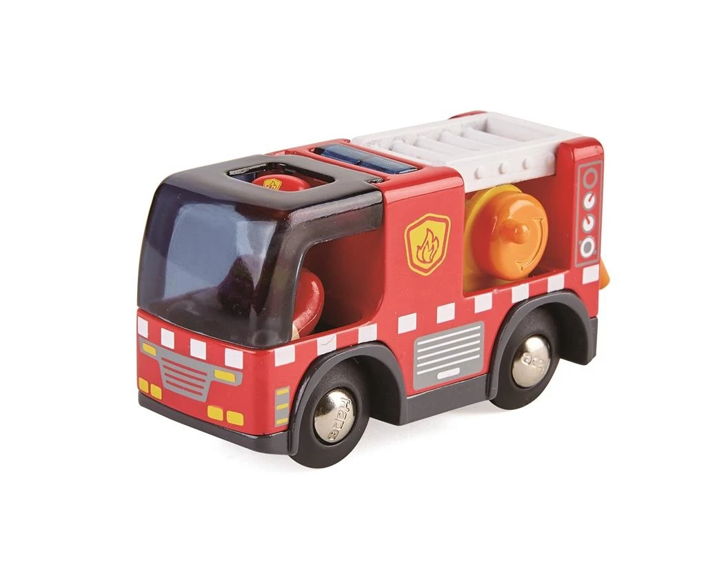 Hape Brandweerauto Met Sirene 3 Hape Brandweerauto Met Sirene