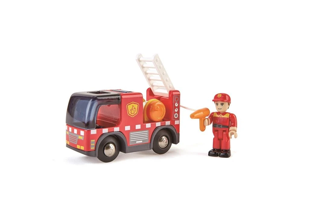 Hape Brandweerauto Met Sirene 4 Hape Brandweerauto Met Sirene - Afbeelding 2